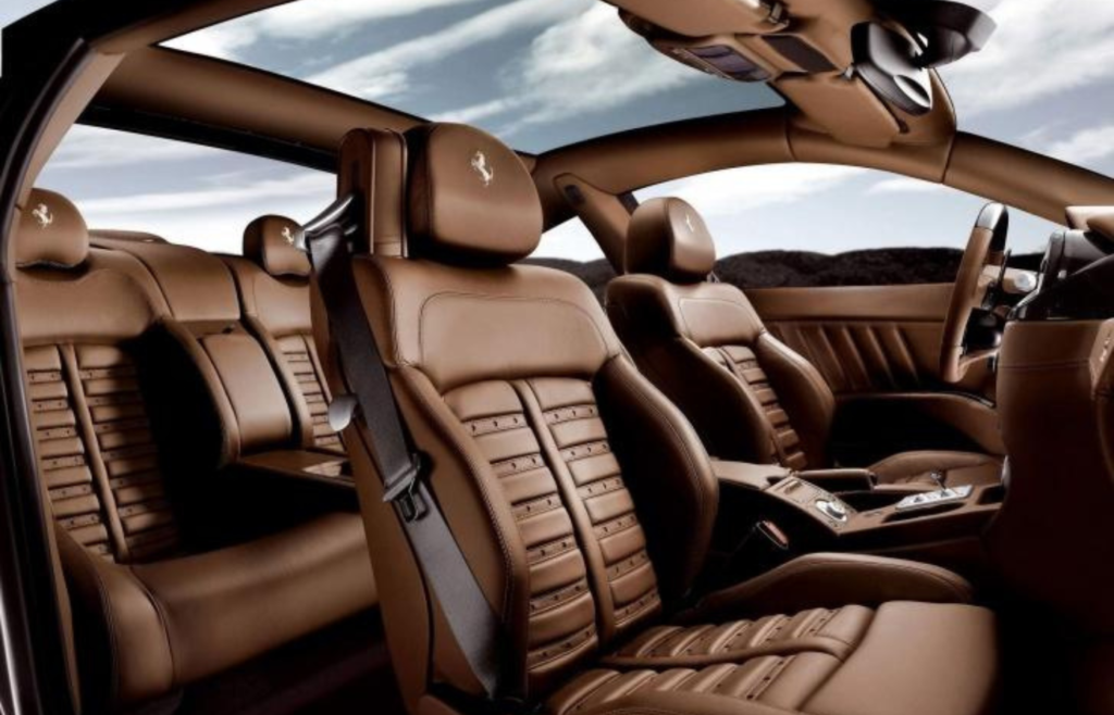 luxury interior for long journey